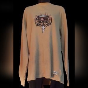 Yellow long sleeve field duty shirt